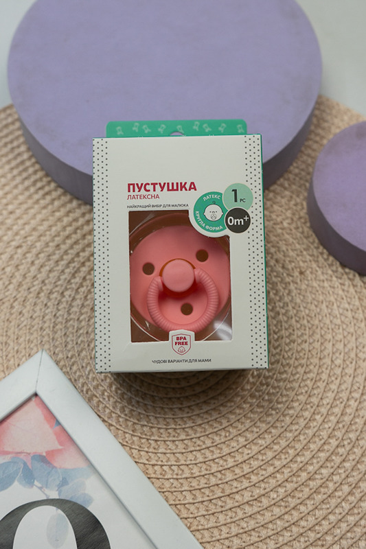 Пустушка латексна 400-037